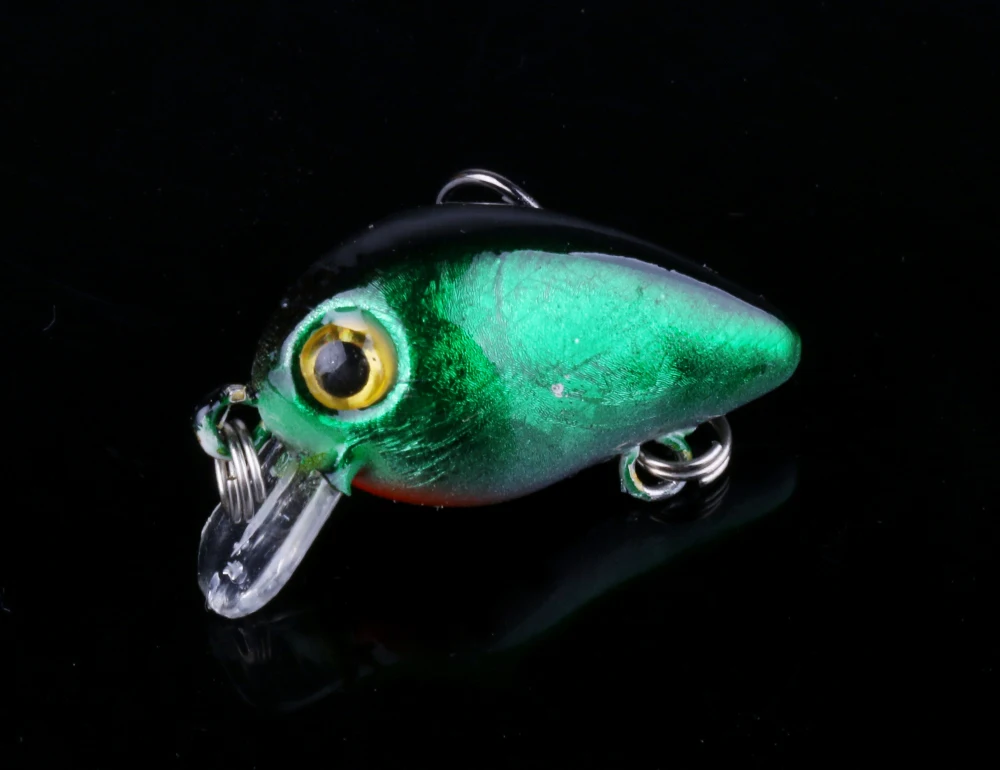 

HENGJIA 1PCS Mini Crankbait Fishing Tackle Floating Artificial Bait 3cm 1.5g