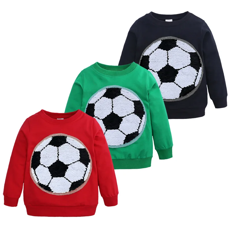 

Kids Sweatshirt Boy Toddler Autumn Winter Baby Boys Cotton Long Sleeve Cartoon Change Pattern Sweatshirts Children Clothes