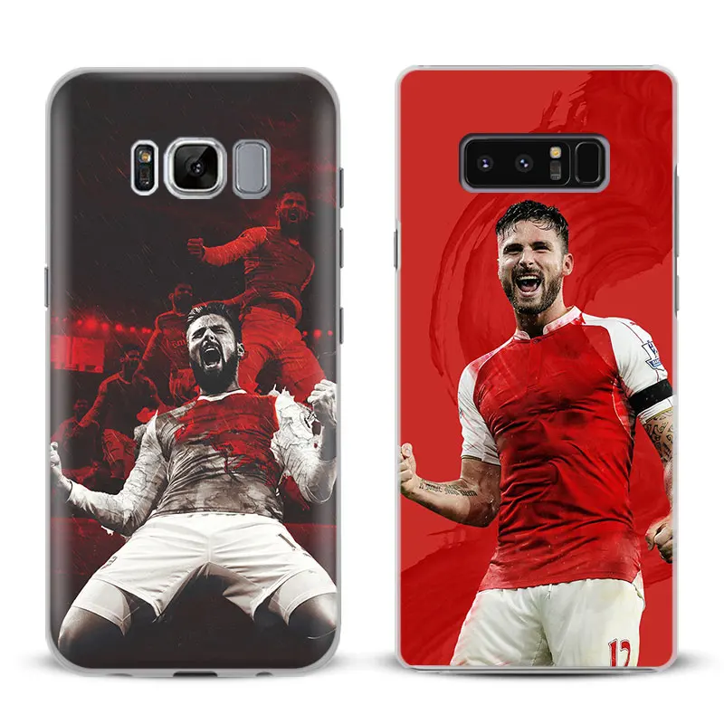 

Olivier Giroud Coque Phone Case For Samsung Galaxy S4 S5 S6 S7 Edge S8 Plus Note 8 2 3 4 5 A5 A7 J5 2016 J7 2017 Cover Shell