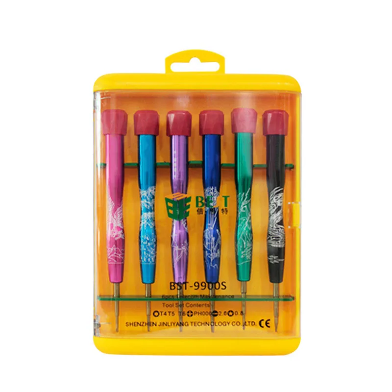 

6pcs Precision Screwdriver Tool Set Hand Tools Kit Mobile Phone Opening Repair Tools SLC88