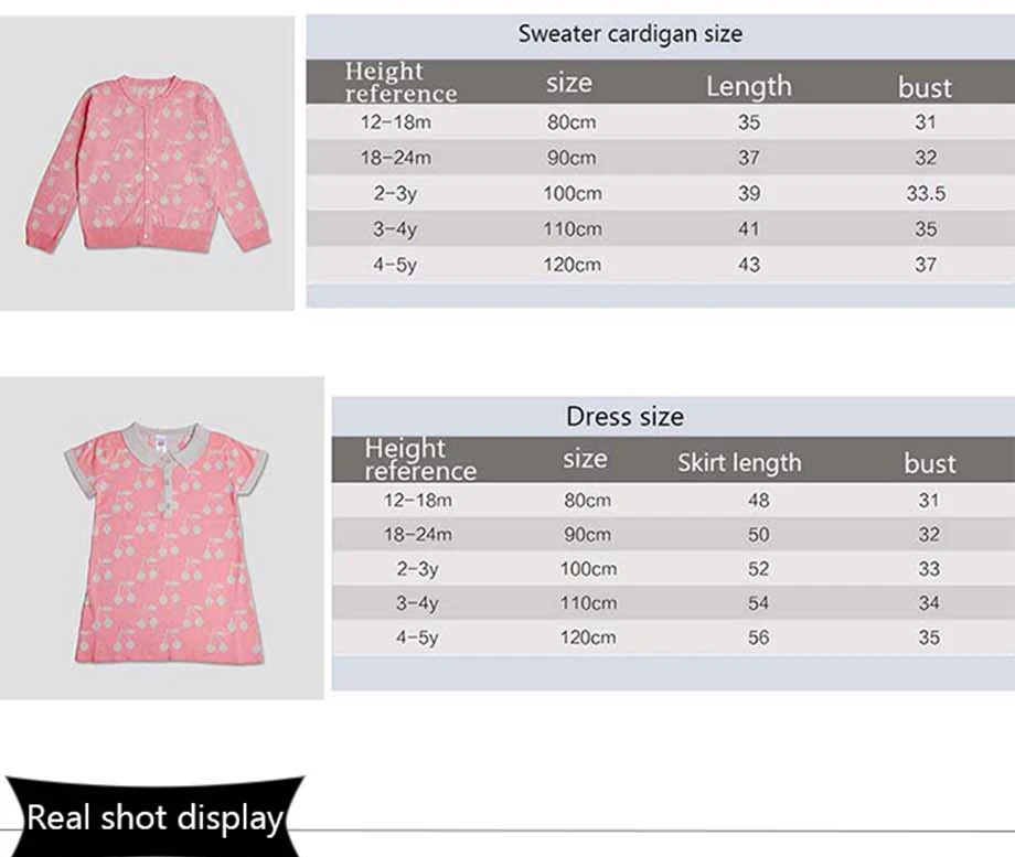 Г. Осенние платья для девочек; вязаный свитер для маленьких девочек; вязаное платье с вишнями для девочек; летний хлопковый милый розовый кардиган для маленьких детей