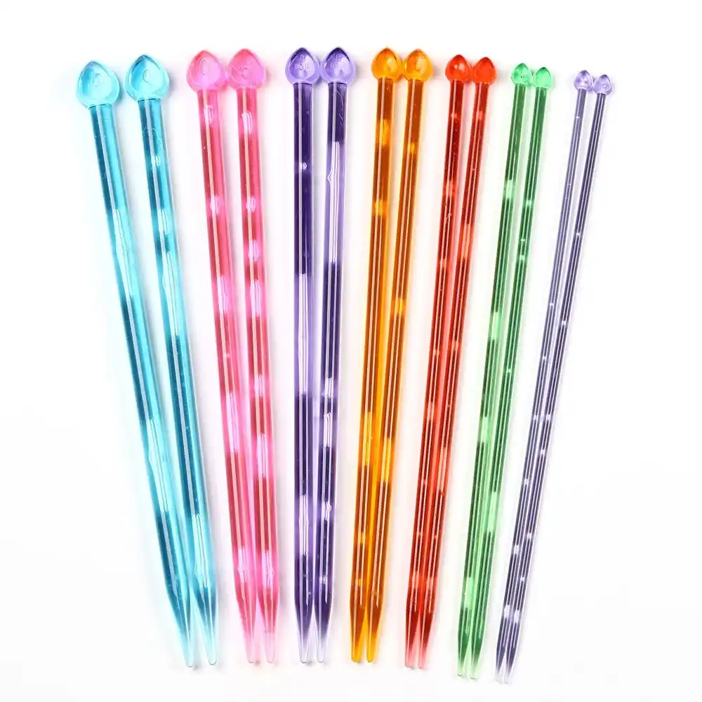Nova 14pcs Knitting Needles 10 Inch 25cm Random Color Plastic Single Pointed Knitting Sticks Knitting Sticks Knitting Needlesknitting Needles Plastic Aliexpress