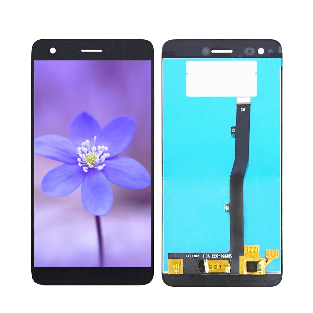 

5.5 inch Black For ZTE Blade A3 2017 LCD Display + Touch Screen Digitizer Assembly Replacement Tested With Tracking No.