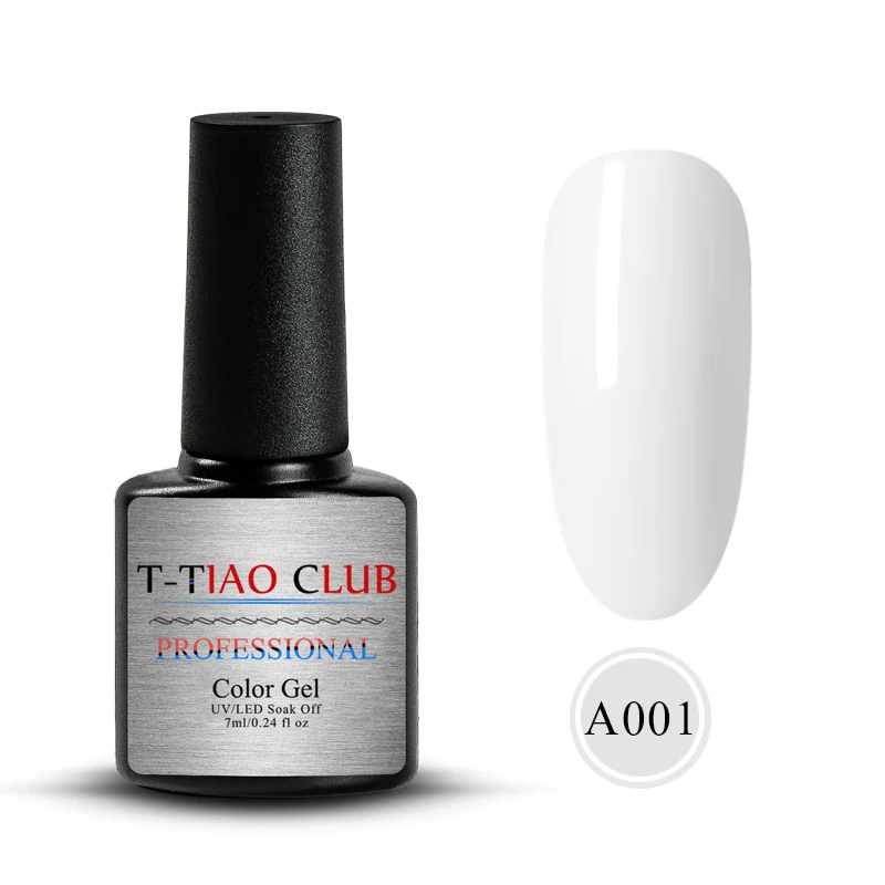 T-TIAO CLUB Гель-лак для ногтей 132 чистые цвета УФ-гель для ногтей замачиваемый Маникюр УФ-гель лак DIY лак для ногтей украшение - Цвет: EM30297