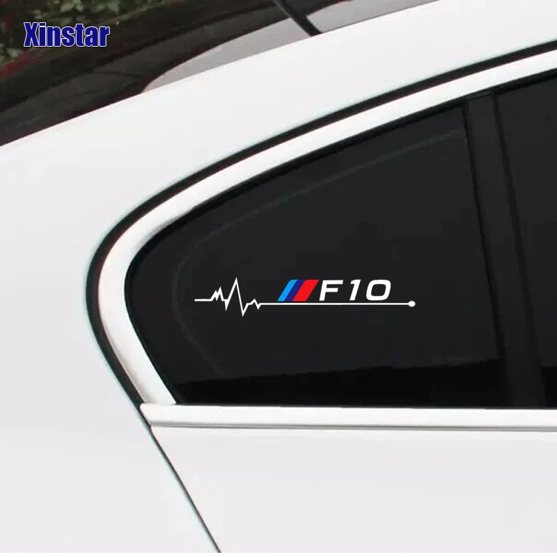Наклейки на автомобильные окна для BMW F10 F20 F01 F02 F30 F31 F34 F48 F87 2 шт.|Наклейки