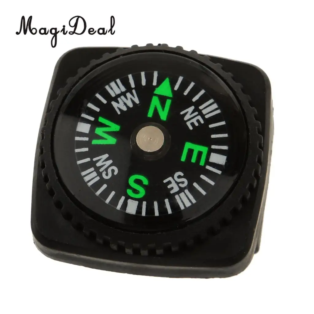 2Pcs Outdoor Waterproof Portable Holster Watch Band Compass for Hiking Camping