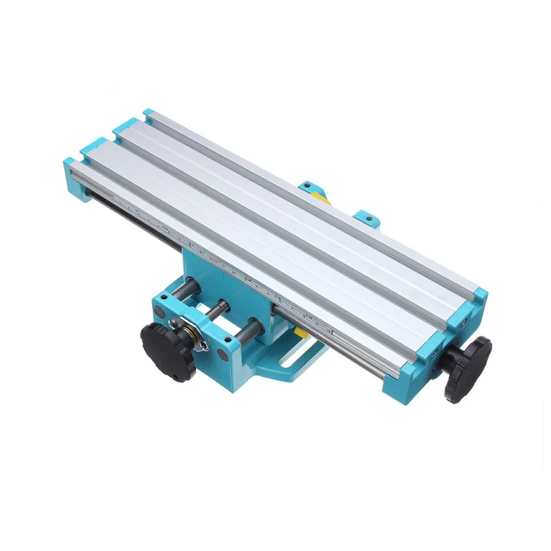 Mini Precision Milling Machine Worktable Multifunction Drill Vise Fixture Working Table X Y-axis adjustment Coordinate table