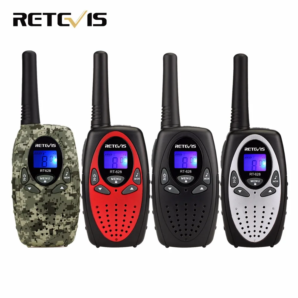 4 цвета RETEVIS RT628 детское радио 10 шт. рация 0 5 Вт УВЧ частотное PMR446 коммуникатор A1026|ham