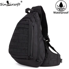 Sinairsoft Tactical Sport Bag Fishing Camping Equipment Outdoor Nylon Wading Chest Pack Bag Sling Single Shoulder