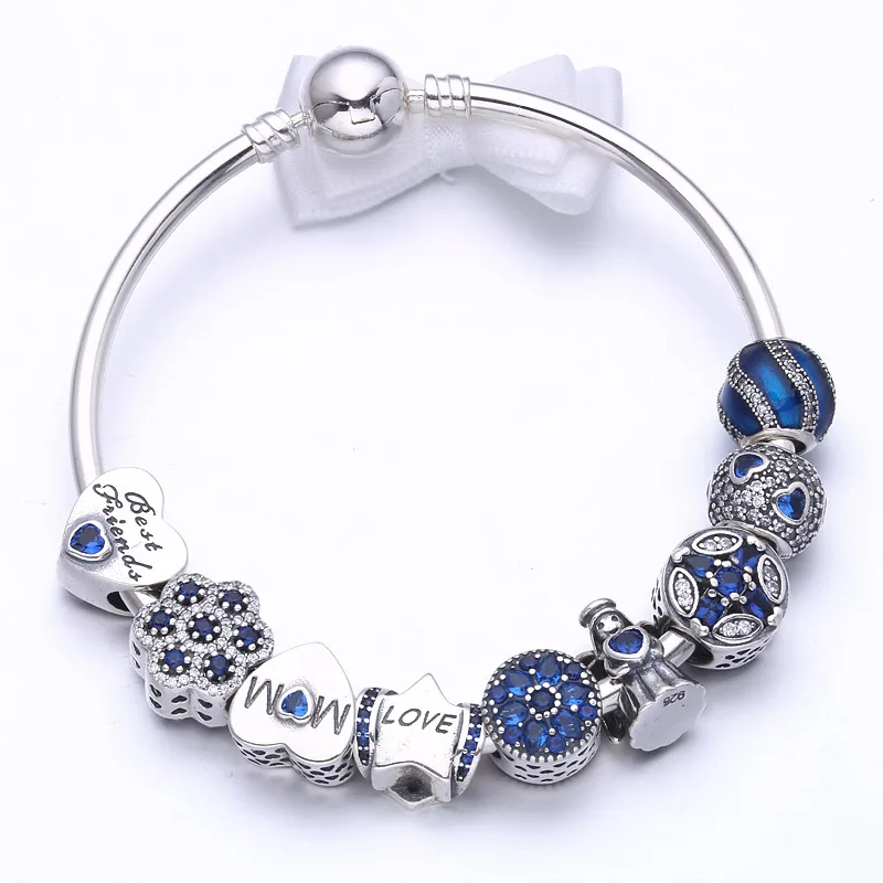 bracelet pandora argent bleu bracelet pandora argent bleu