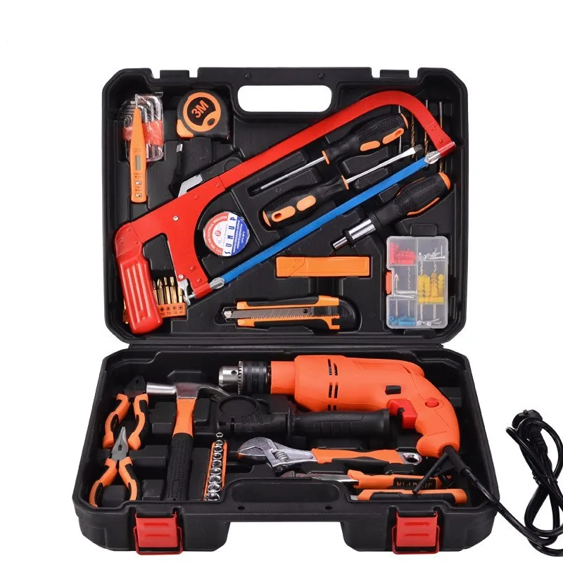 

Home Manual Hardware Tool Set Electrician Repair Toolbox Combination Multifunction Set