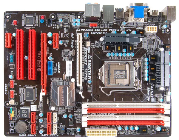 

Used,Original Biostar TZ77B Desktop For Intel Z77 LGA 1155 SATA III DDR3 Max Up32G ATX Motherboard