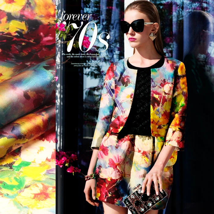 like in August dress fabric stiff backbone stiff clothing materialin