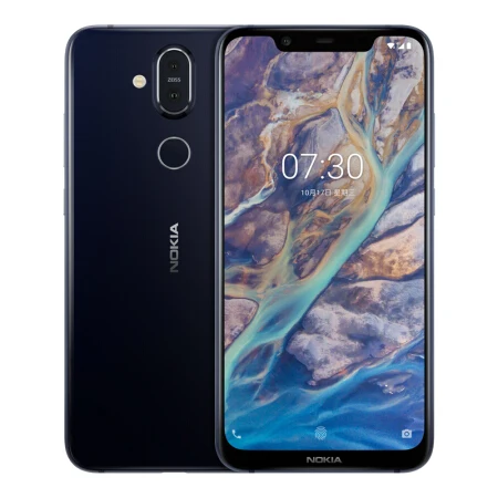  NOKIA X7 8.1 4GB RAM 64 ROM Snapdragon 710 2.2GHz Octa Core 6.18 Inch FHD+ Full Screen Android 9 4G