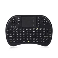 Hot Sale Backlight 92 Keys Mini Wireless Handheld Keyboard Russian And English Version Touchpad for Android Laptop Computer