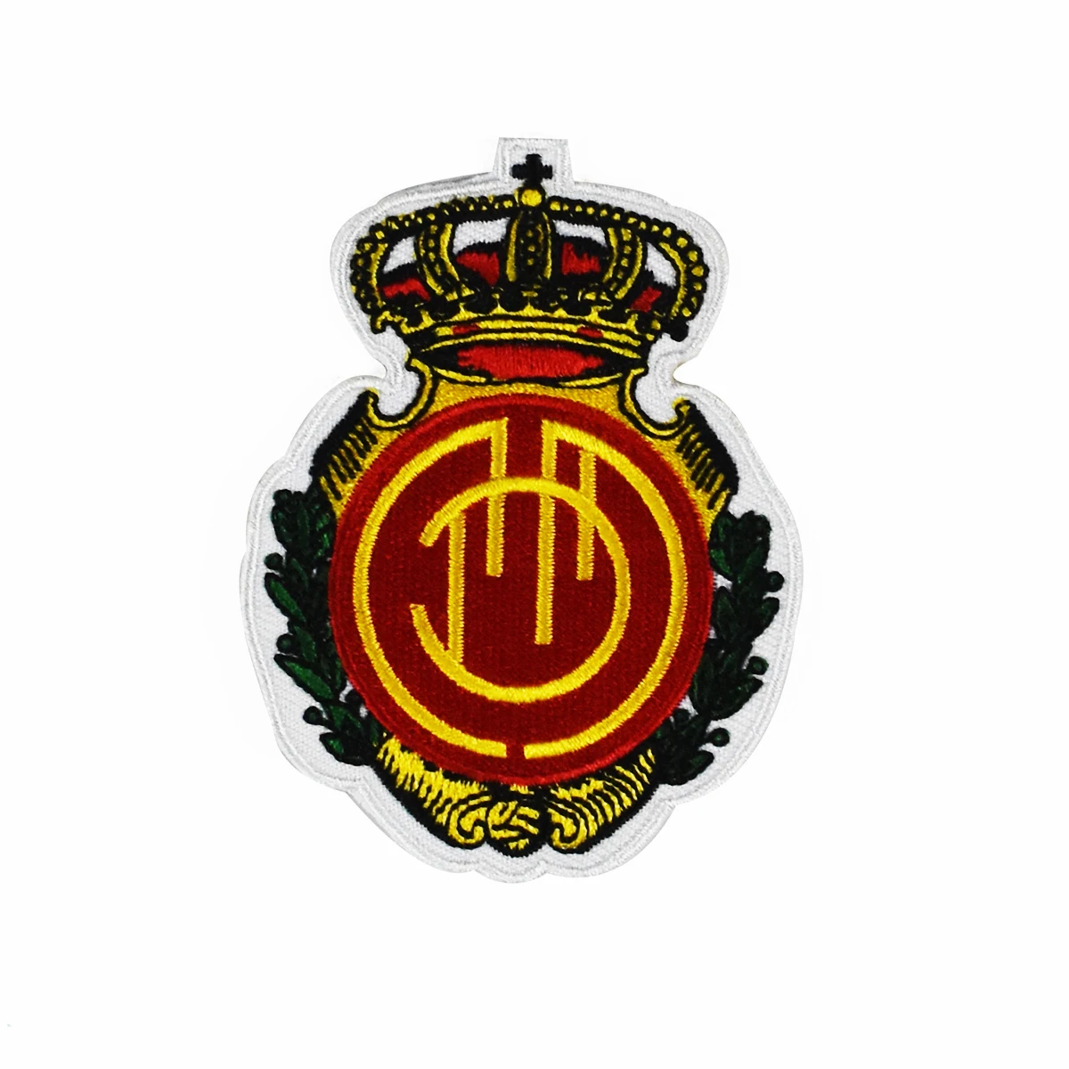 

Crown Embroidered Patch Spain Football team Iron On Garment Badge mini Fashiong Sticker patches DIY Applique for clothing Jersey