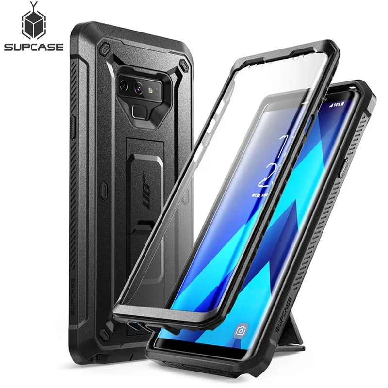 SUPCASE-funda para Samsung Galaxy Note 9, carcasa resistente de cuerpo con Protector de pantalla incorporado soporte, UB Pro - AliExpress Teléfonos telecomunicaciones