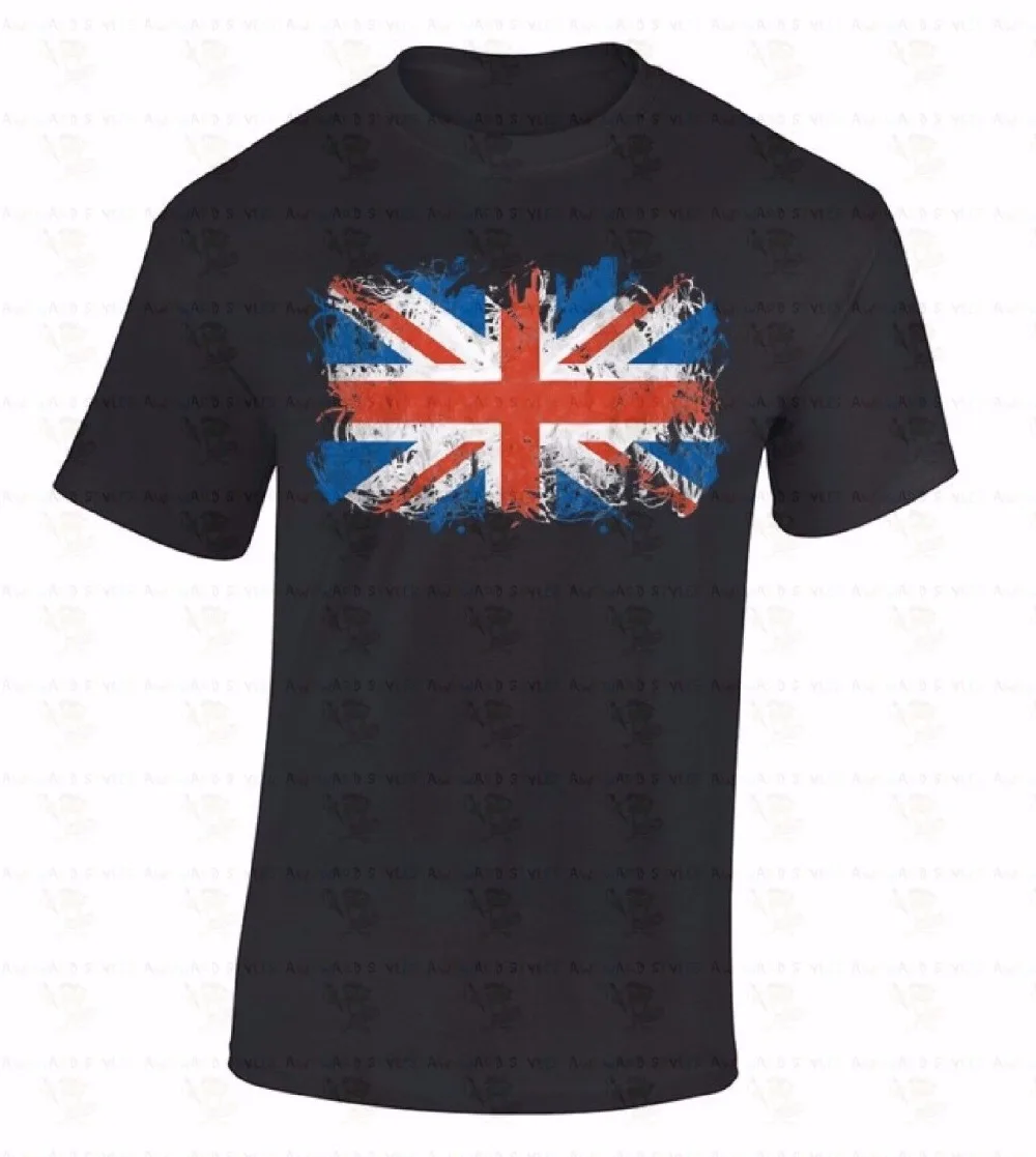 British Flag T Shirt Union Jack United Kingdom Uk Great Britain Shirt