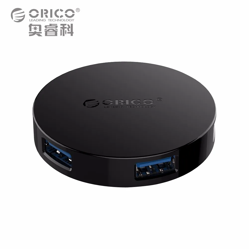 ORICO HA4U супер Скорость 4 Порты и разъёмы usb-хаб 3,0 Портативный OTG концентратор USB разветвитель с светодиодный светильник для Apple Macbook Air ноутбук Планшетные ПК