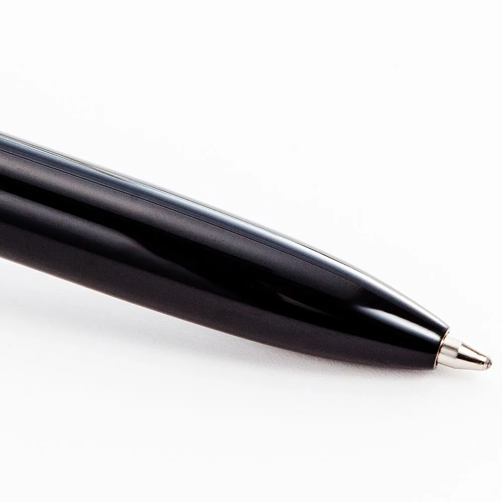 1 шт. большая металлическая шариковая ручка с короной, стразы, Кристальные черные чернильные ручки, канцелярские принадлежности для офиса и школы