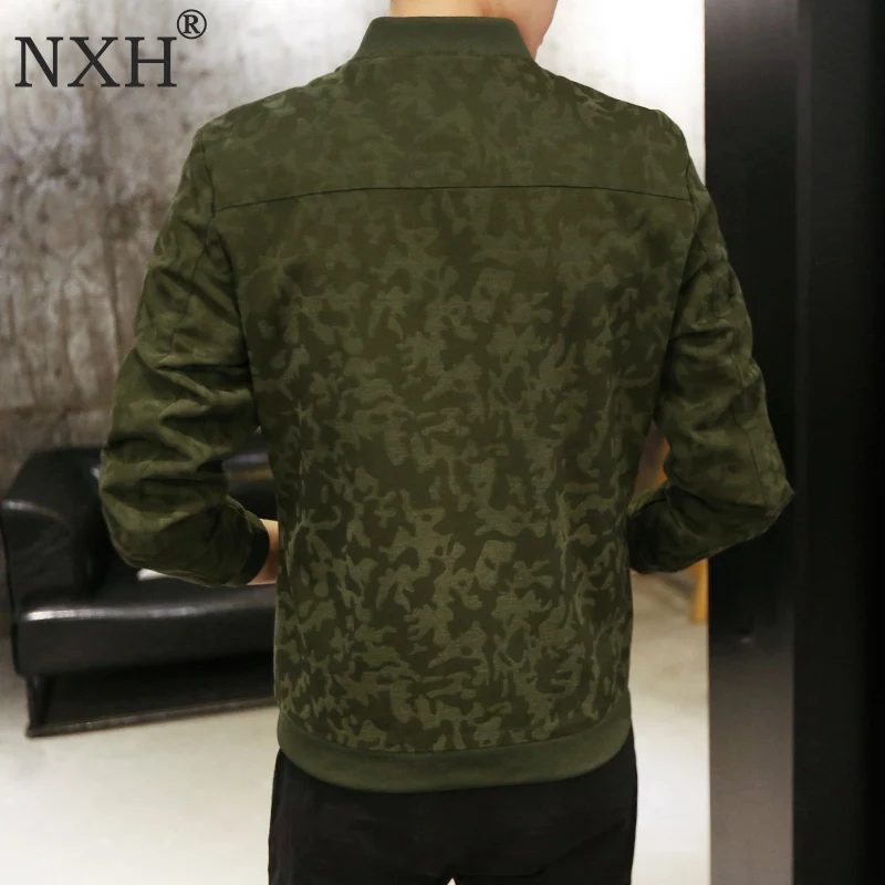 Nxh Курточка бомбер Для мужчин пилот с ArmyGreen цвет желтый синий размеры 34–43 тонкий