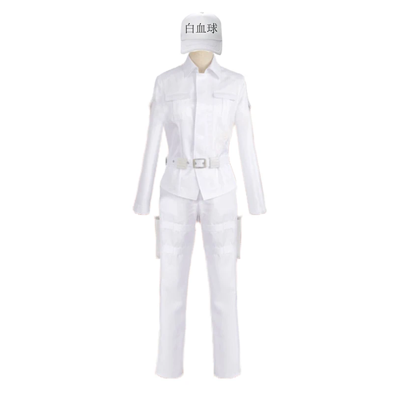 Proion Anime Hataraku Saibou Cosplay Costumes Leukocyte U 1146 Cosplay Full Set Cells At Work Cosplay Men Women Uniform Hat Proion Anime Hataraku Saibou Cosplay Costumes Leukocyte U 1146 Cosplay Full Set Cells At Work Cosplay Men Women Uniform Hat