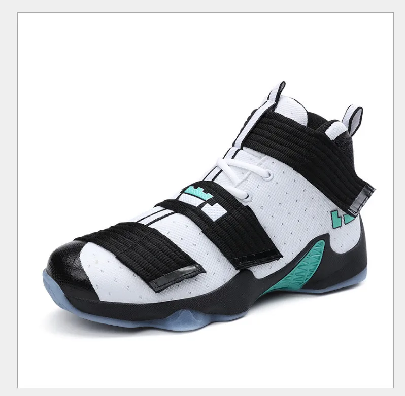 

Couple models high to help large size 45 camouflage basketball shoes sports shoes non-slip wear-resistant shock-absorbing boots