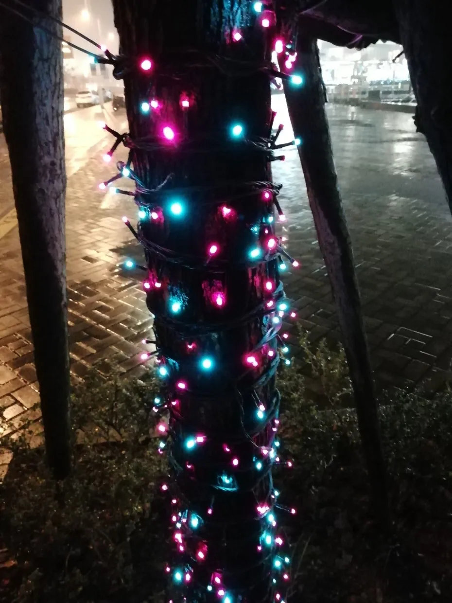 solar power string lights outdoor use waterproof garden decoration 4
