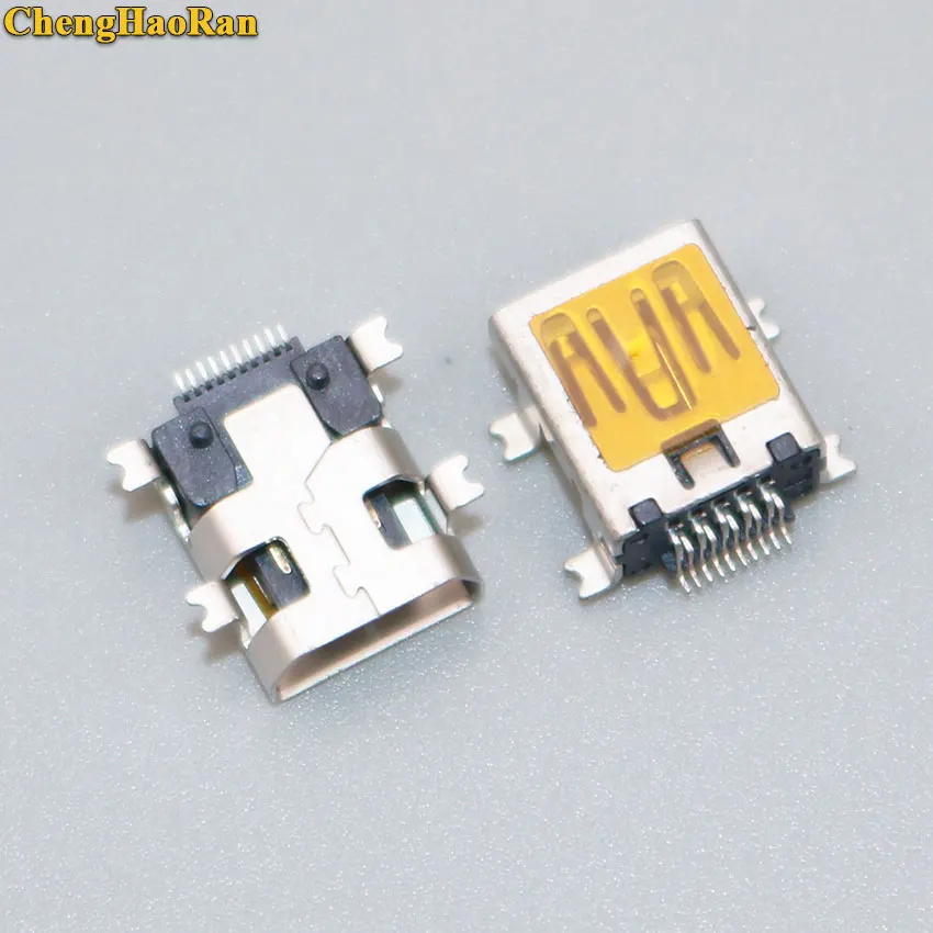 ChengHaoRan 1-10 шт. гнездовой разъем Mini USB Тип B 10 Pin SMT SMD | Обустройство дома