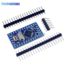 5 шт./лот Pro Mini atmega328 Мини ATMEGA328P 5 в 16 МГц модуль с кристаллическим осциллятором булавки заменить ATMEGA128 для Arduino Nano