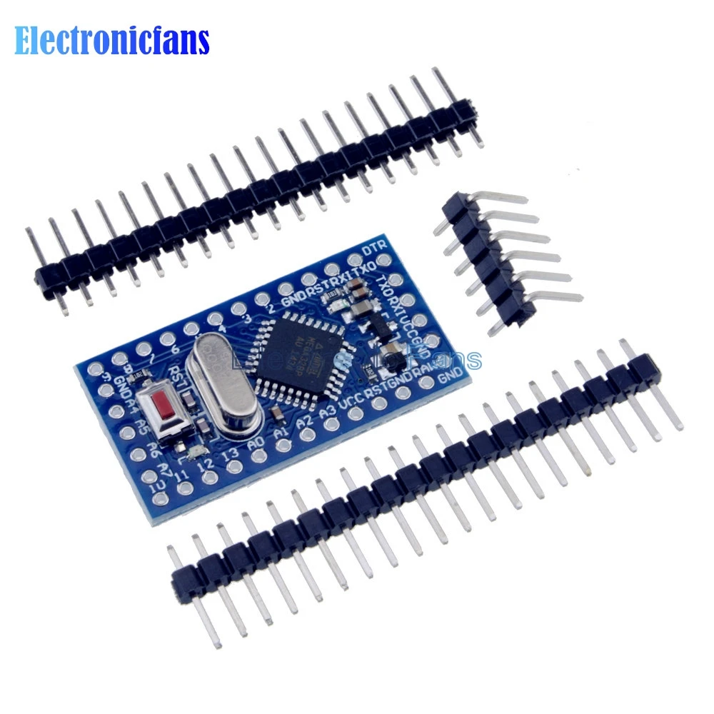 

5Pcs/Lot Pro Mini atmega328 Mini ATMEGA328P 5V 16MHz Module With Crystal Oscillator Pins Replace ATMEGA128 for Arduino Nano