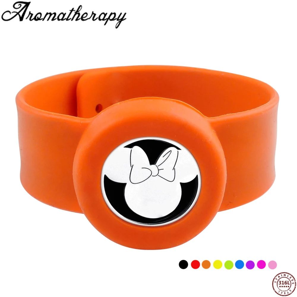

Kids Mosquito Repellent Bracellet carton Essential Oil Diffuser Slap Bracelet with 8 Refill Pads