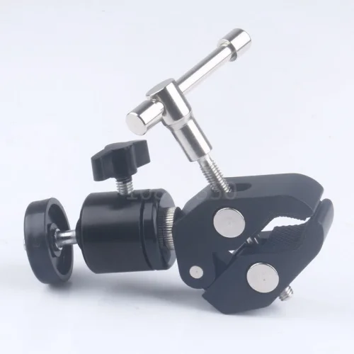 Dslr Camera Articolazione Magic Arm Super Clamp Q29 Mini Treppiede Testa A Sfera Ballhead 1/4-3/8 Vite Per Canon 5Dii Monitor Led Luce