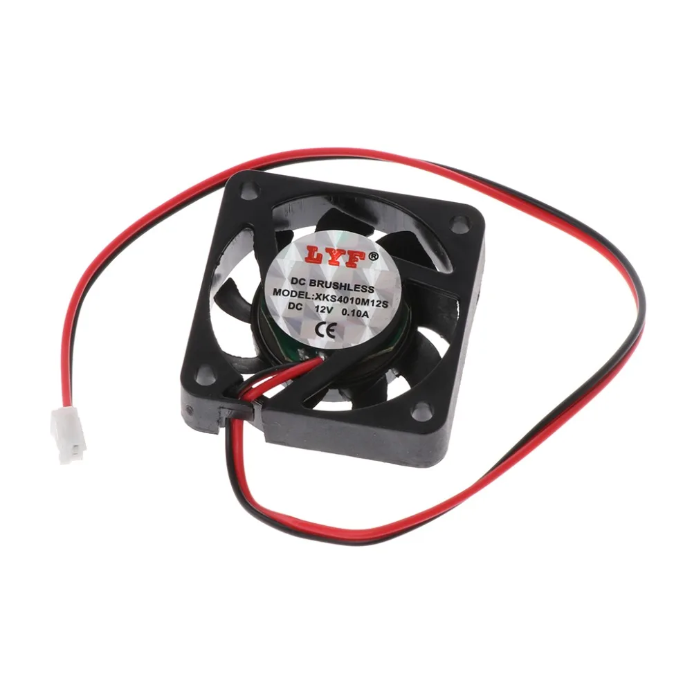 Горячий DC 12V 2 Pin бесщеточный крутой охлаждающий вентилятор для VGA
