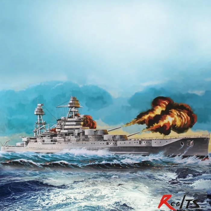 RealTS модель от Hobby Boss Kit-USS Arizona BB-39 корабль-масштаб 1:350-86501- hobbyboss трубач