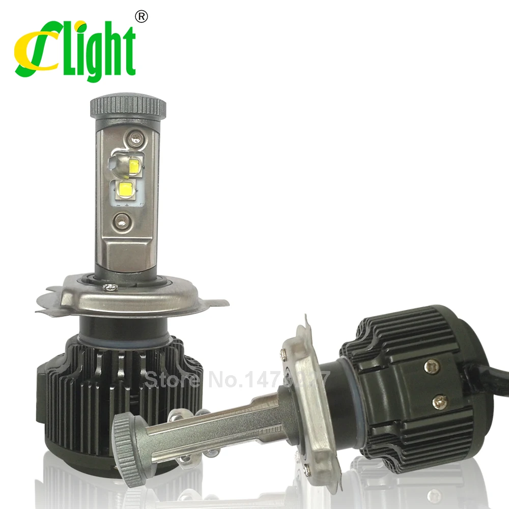 Newest H4 HB2 9003 Hi/Lo Led W/ CREE Chip High Power 40W 4000lm 3000K 6000K Strong Bright Car Headlight Fog Light Conversion Kit