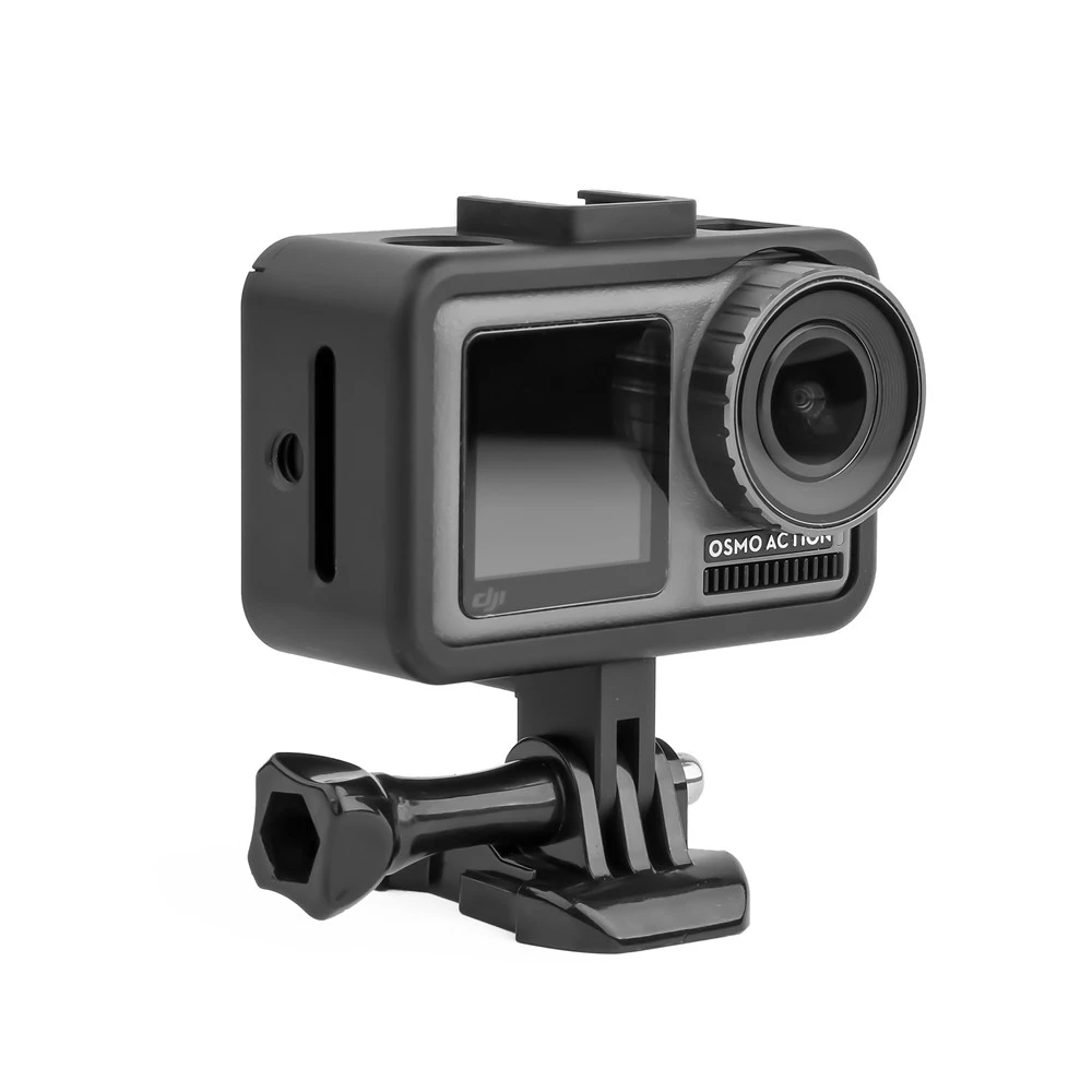 Adapter For DJI Osmo Action Camera Metal Frame Protective Cage Housing Case