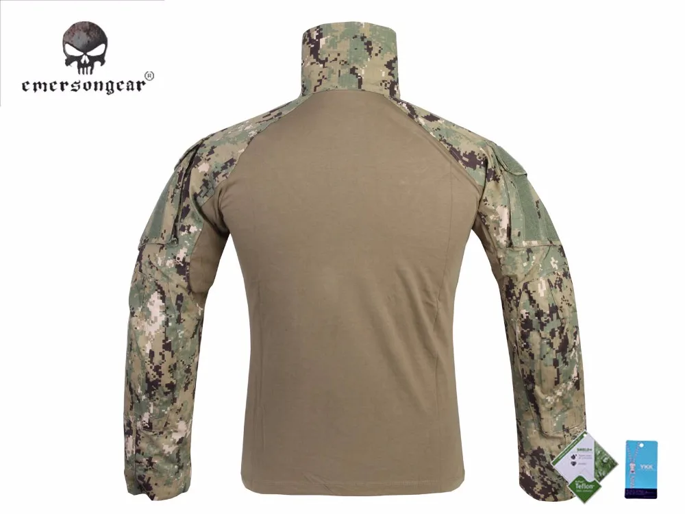Боевая рубашка Emersong G3 в стиле милитари bdu EM8596 AOR2|camouflage airsoft|aor2 shirtaor2 combat |