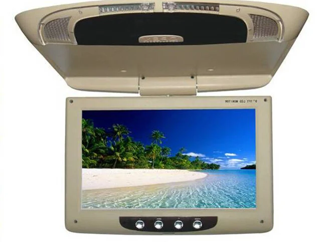 Car Monitor 9 Inch Roof Mount Car LCD 