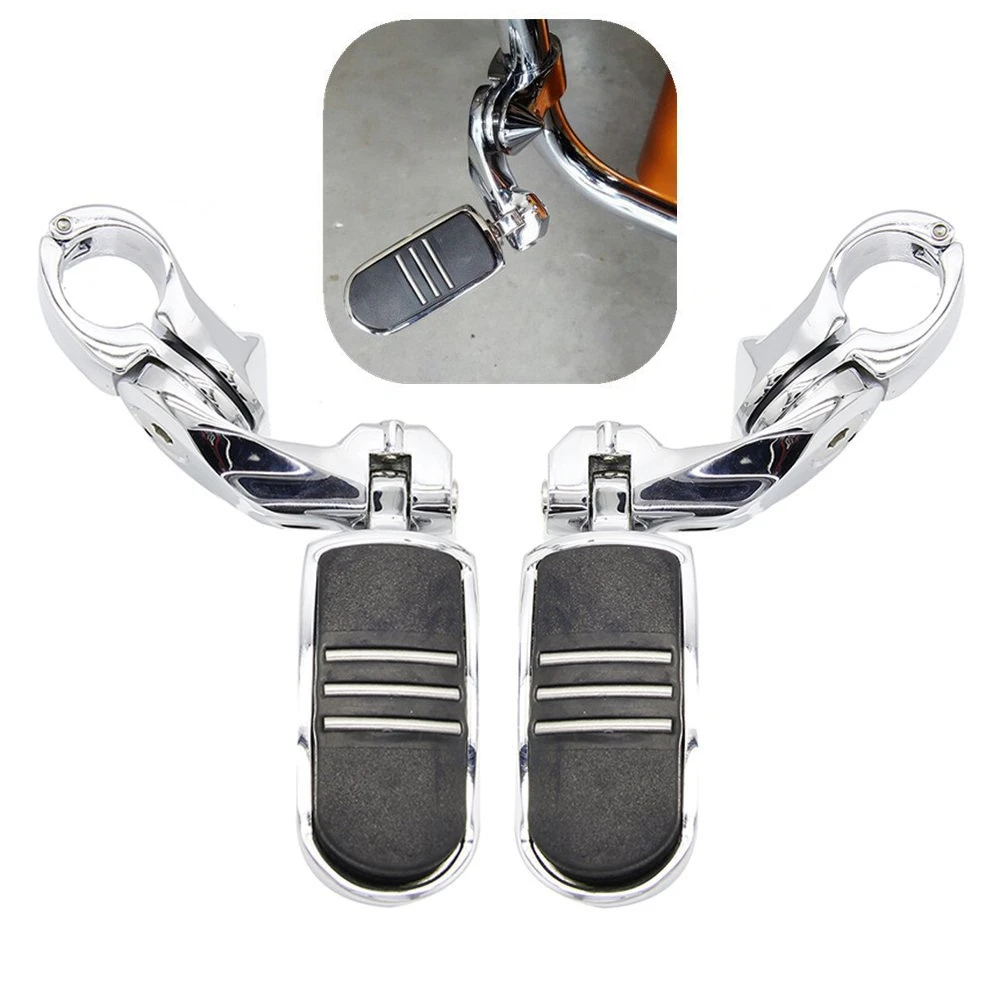 Motorcycle Highway Pegs Footpeg for Harley Short Angled Electra Road