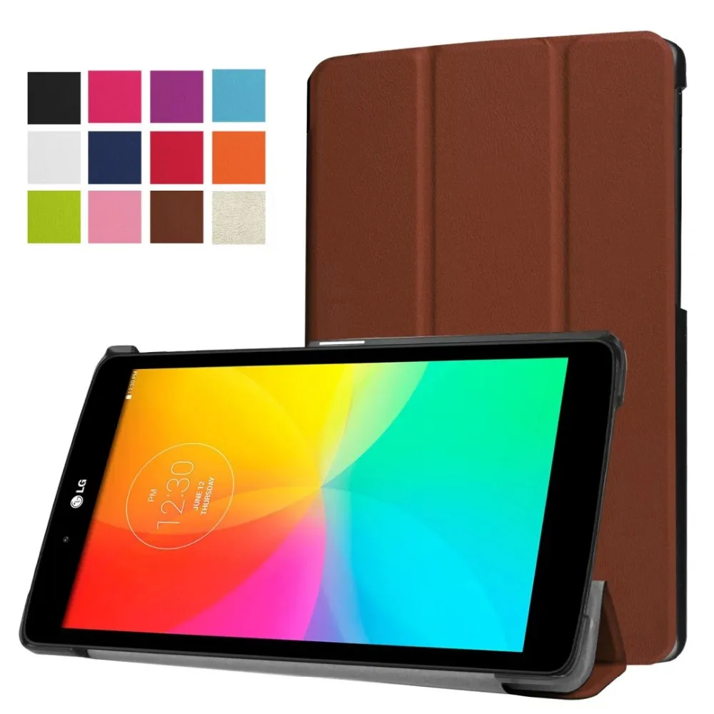 CucKooDo Folio кожаный смарт-чехол для мобильного телефона LG G Pad X 8,0(T-Mobile V521WG)/G Pad III 8,0 V525 гироборд с колесами 8 дюймов планшет