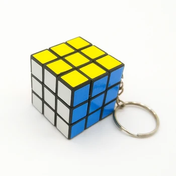 

1pcs 3cm Mini Small Magic Cube Key Chain 3x3 Smart Cube Toy Creative Key Ring Decoration Antistress Puzzles Speed Cube toys
