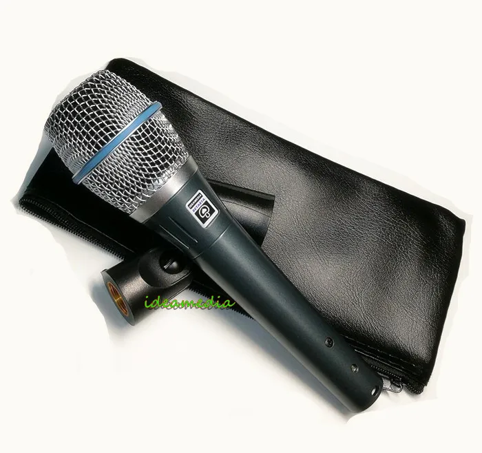 Вокальный микрофон, вокальный конденсаторный микрофон, суперкардиоидный микрофон, проводной конденсаторный микрофон, микрофонный микрофон beta87 beta 87a