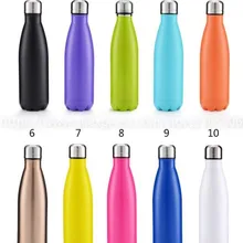 Amazon Горячая 500 мл нержавеющая сталь Изолированная Вакуумная бутылка для напитков