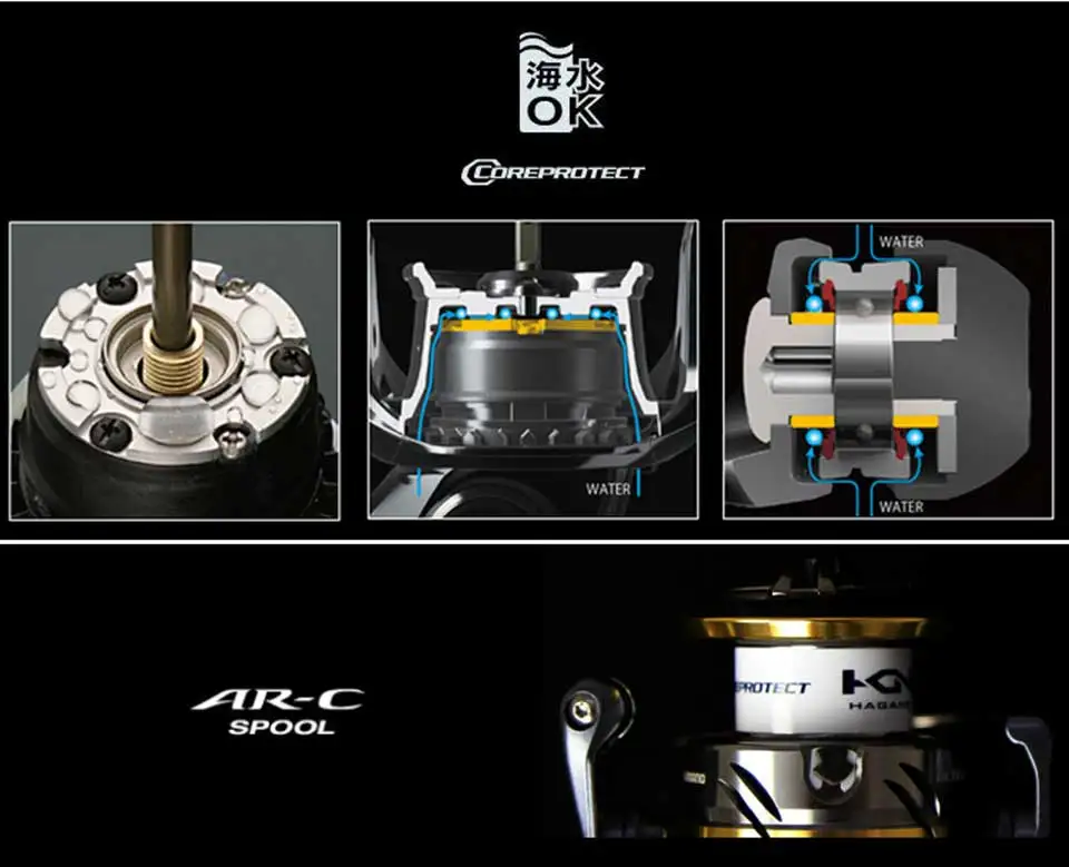 Original shimano ultegra molinete de fiação 10002500c30004000