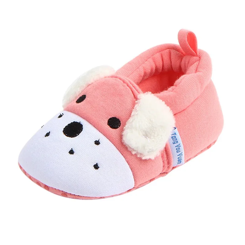 8 Styles Baby Shoes Infant Boys Girls Soft Cotton Anti Slip Moccasins Toddler Cartoon First Walkers for 3-11 Months