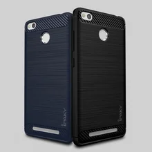 IPAKY for Xiaomi Xiomi Redmi 3S Case Brushed TPU Shell Cases for Xiaomi Redmi Redmi3s Back Cover Shell