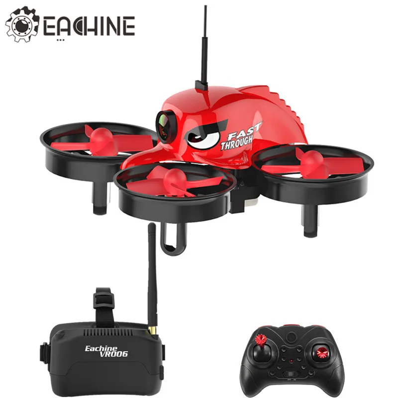 В наличии! Eachine E013 микро FPV гоночный Квадрокоптер с 5 8G 1000TVL 40CH камерой VR006 VR 006 3
