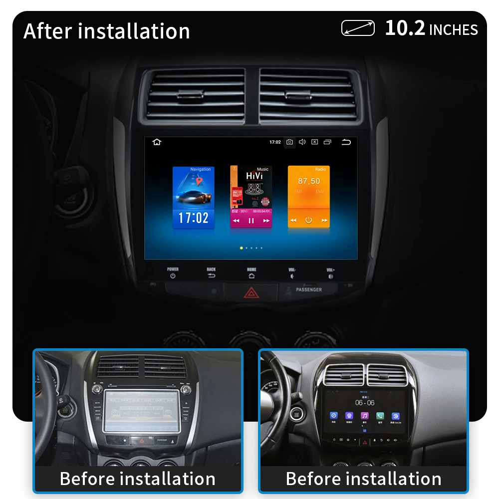 Cheap Dasaita Android 9.0 for Mitsubishi ASX 2010 2011 2012 GPS Multimedia Player Octa Core 4G RAM 32G ROM 10.2" IPS Touch Screen 2 Cheap Dasaita Android 9.0 for Mitsubishi ASX 2010 2011 2012 GPS Multimedia Player Octa Core 4G RAM 32G ROM 10.2" IPS Touch Screen 2