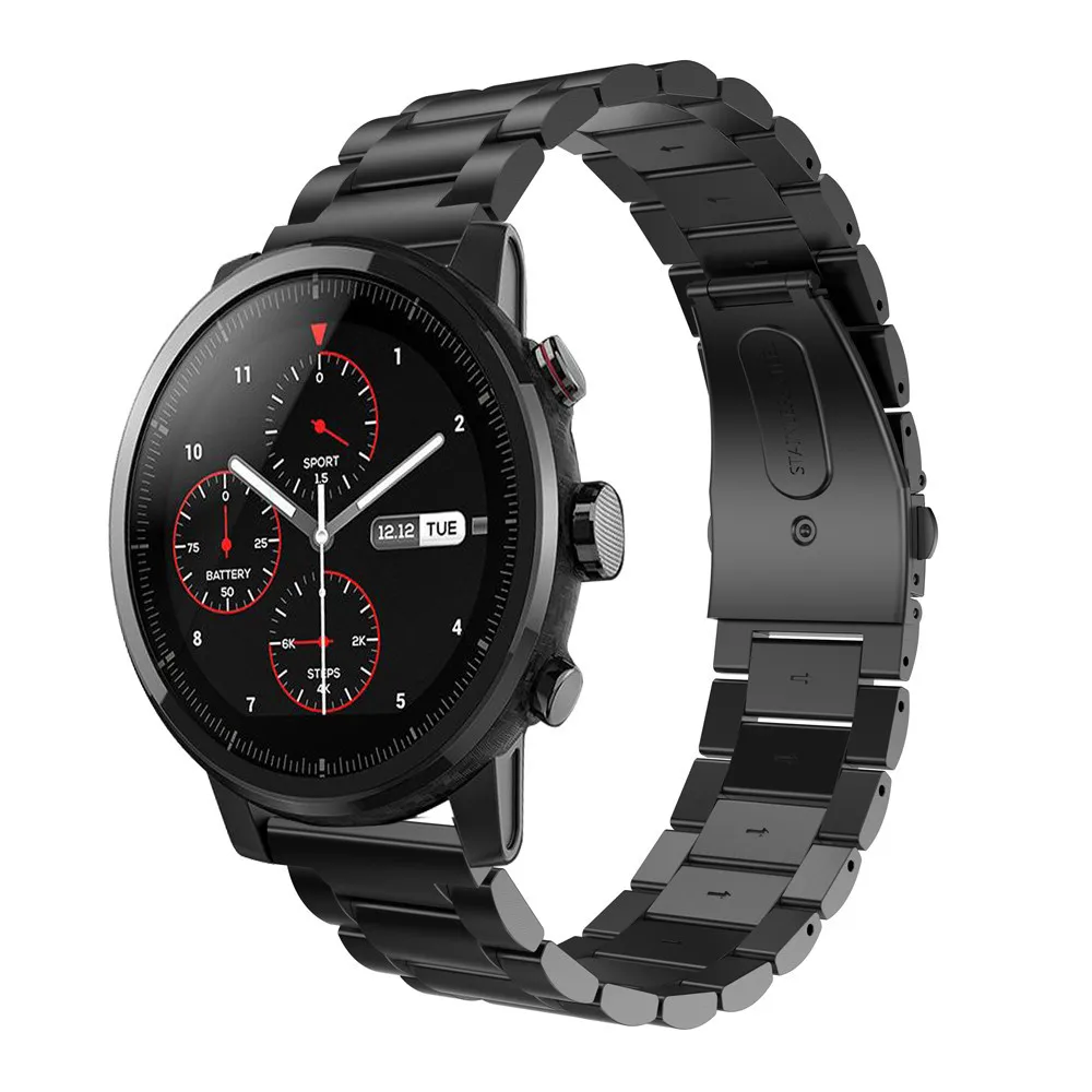 Металлический браслет TAMISTER из нержавеющей стали для Xiaomi Huami Amazfit Pace сменный